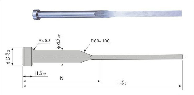 SKD-61扁顶针